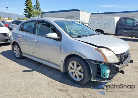 2010 Nissan Sentra 2.0 из США, поврежденный, VIN 3N1AB6AP0AL721813